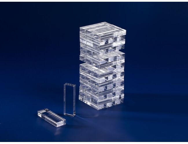 Игра Acrylic Tower, прозрачная
