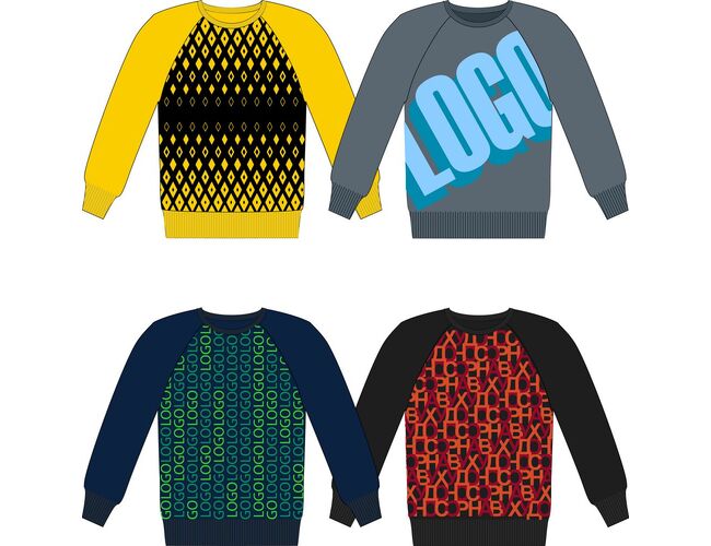 Джемпер на заказ Tricksy Net Reglan, акрил