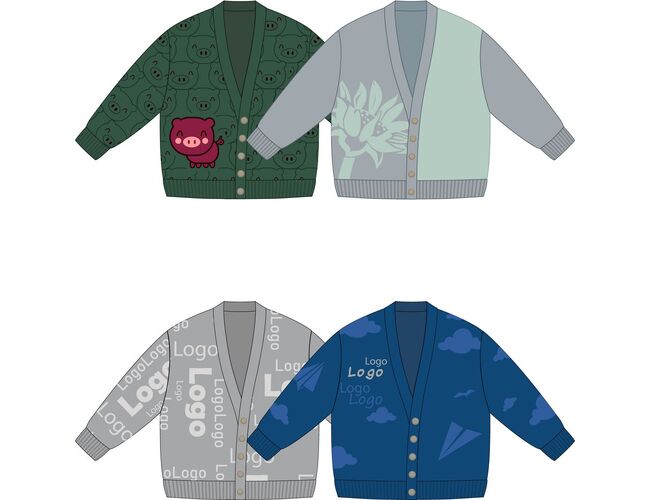 Кардиган Cozy Knit Grand на заказ, акрил, размер S/M