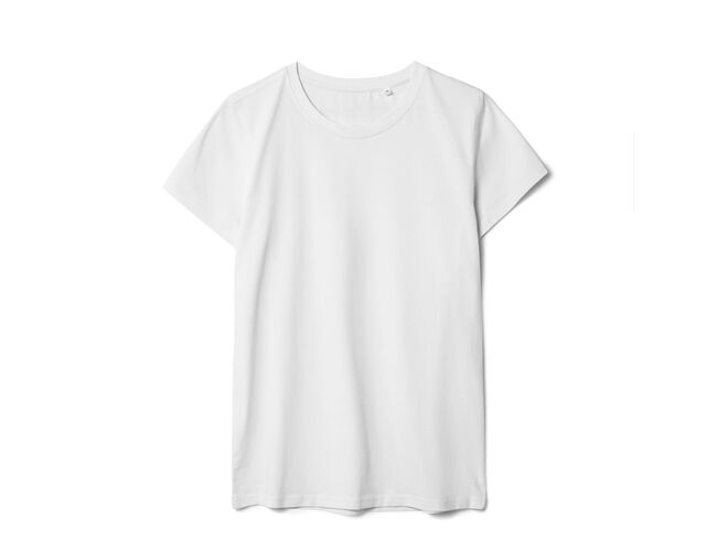 Футболка женская T-bolka Stretch Lady, белая, размер XXL