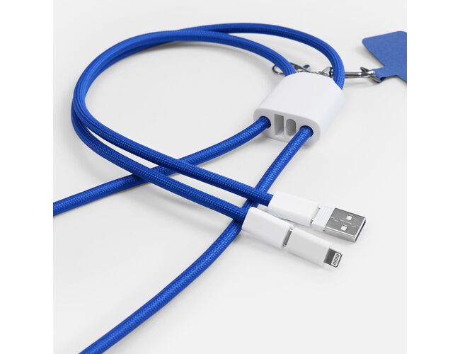 Кабель-ланьярд energyFlex Pro, синий