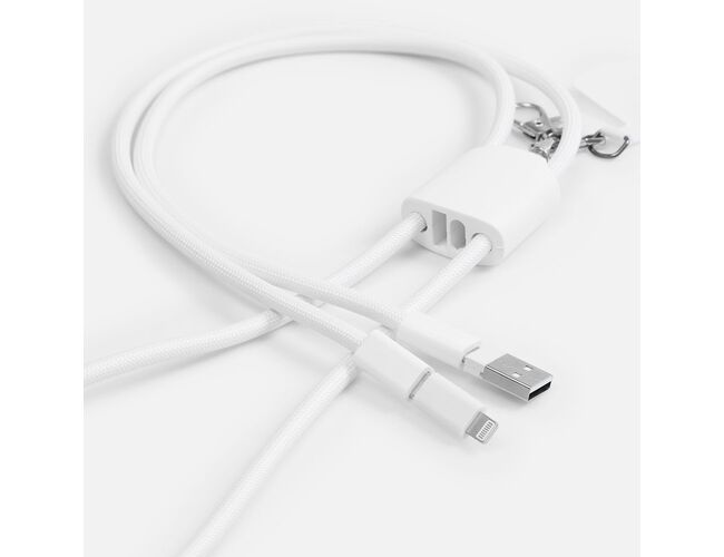 Кабель-ланьярд energyFlex Pro, белый