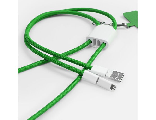 Кабель-ланьярд energyFlex Pro, зеленый