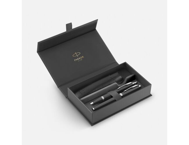 Набор Parker IM Essential Black CT, черный