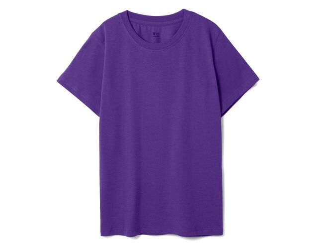 Футболка детская T-Bolka Kids, фиолетовая, 6 лет