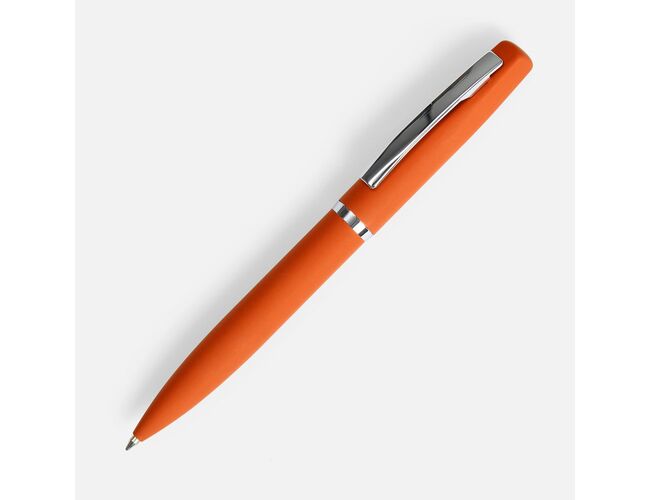 Ручка шариковая Bolt Soft Touch, оранжевая
