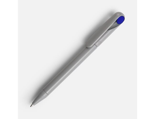 Ручка шариковая Prodir DS1 TMM Dot, серая с синим