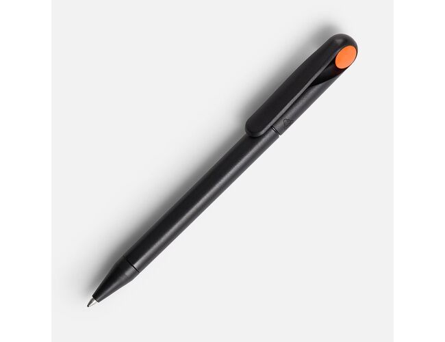 Ручка шариковая Prodir DS1 TMM Dot, черная с оранжевым