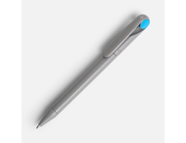 Ручка шариковая Prodir DS1 TMM Dot, серая с голубым