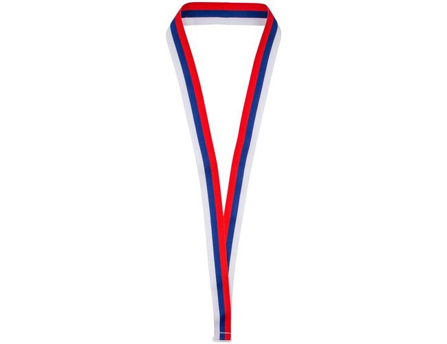 Лента для медали с пряжкой Ribbon, триколор