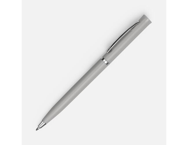 Ручка шариковая Euro Chrome, темно-серая
