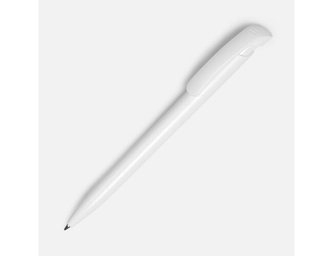 Ручка шариковая Clear Solid, белая