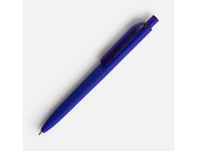 Ручка шариковая Prodir DS8 PRR-T Soft Touch, синяя