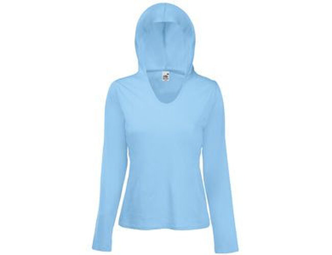 Футболка женская LADY FIT LIGHTWEIGHT HOODED T 135