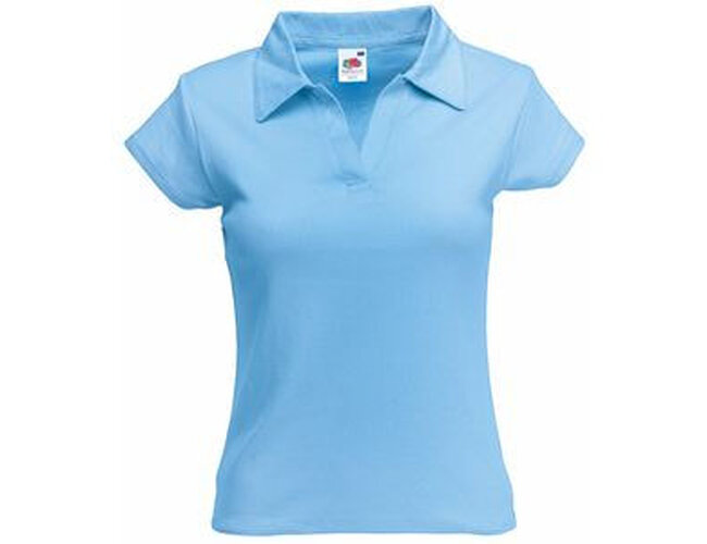Поло женское LADY-FIT RIB POLO 220