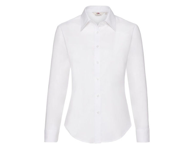 Рубашка женская LONG SLEEVE OXFORD SHIRT LADY-FIT 130