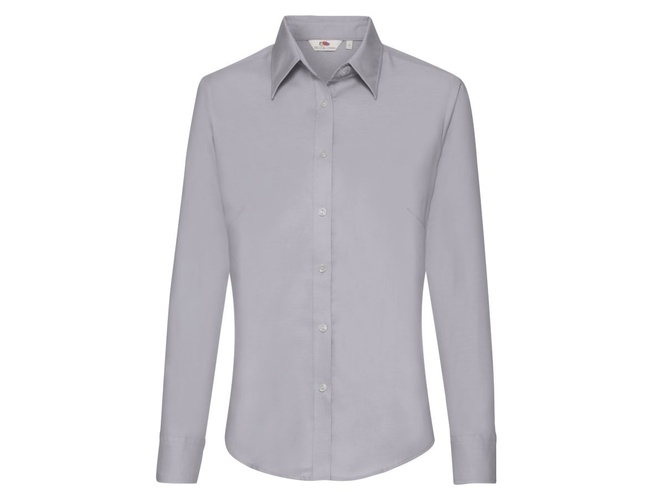Рубашка женская LONG SLEEVE OXFORD SHIRT LADY-FIT 135