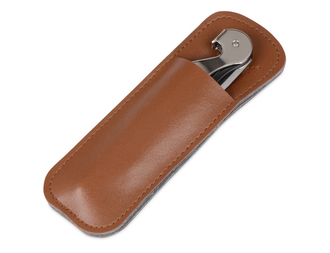 Футляр для штопора «Corkscrew Case», коричневый