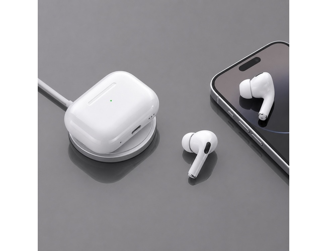 Беспроводные наушники с микрофоном Air Nova 2, TWS, BT5.4, 300 мАч, QI, белый