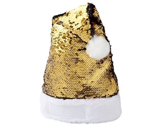 Шапка рождественская «Sequins», черный