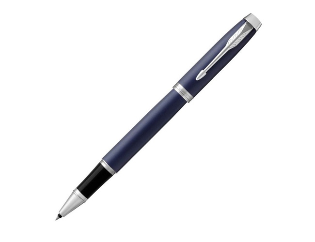 Ручка роллер Parker «IM Core Blue CT», темно-синий/черный/серебристый