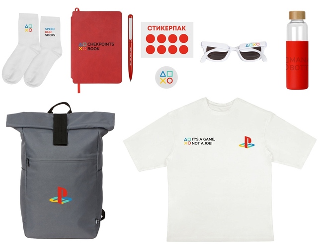 Welcome pack «Welcome Aboard!», красный