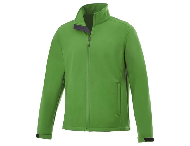 Куртка софтшел "Maxson" мужская (XL), зеленый папоротник