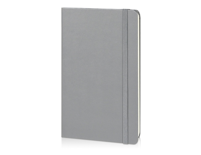Записная книжка A6+ Classic (в линейку), Medium, серый
