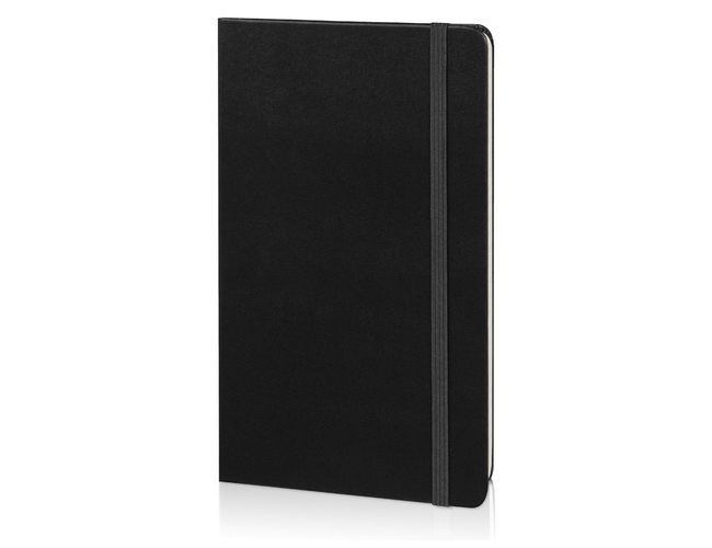 Записная книжка A6+ Classic (в линейку), Medium, черный