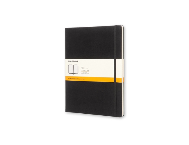 Записная книжка Moleskine Classic, XLarge (в линейку), черный