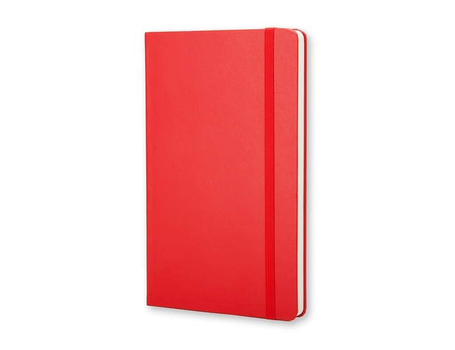 Записная книжка А5 (Large) Classic (нелинованный), красный
