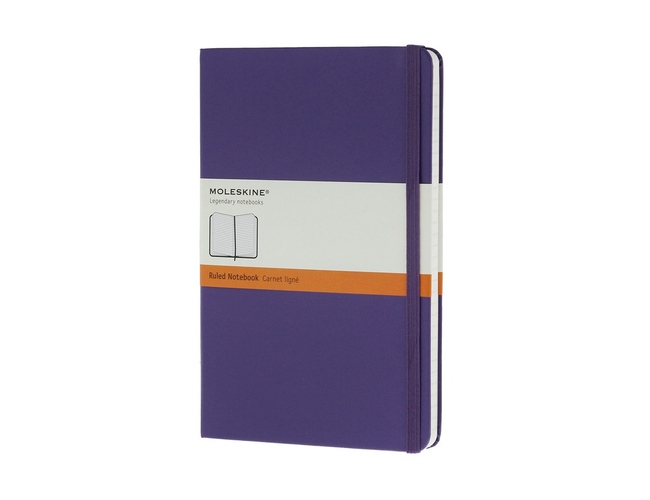 Записная книжка А5 (Large) Classic (в линейку), фиолетовый