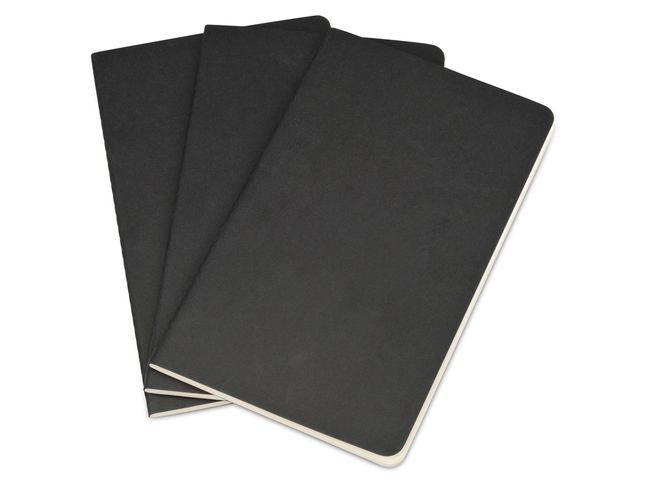 Набор записных книжек А5 Cahier (нелинованный), черный