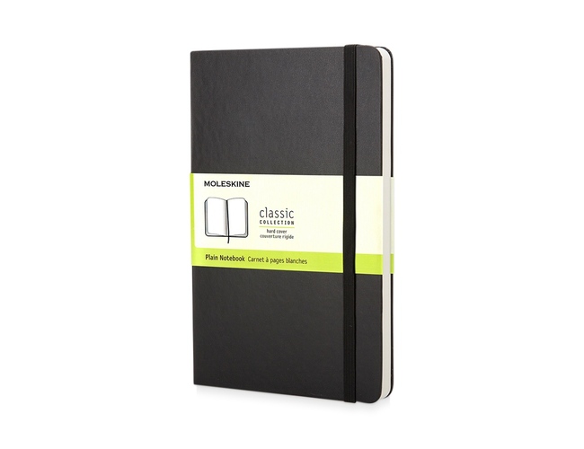Записная книжка А6 (Pocket) Classic (нелинованный), черный