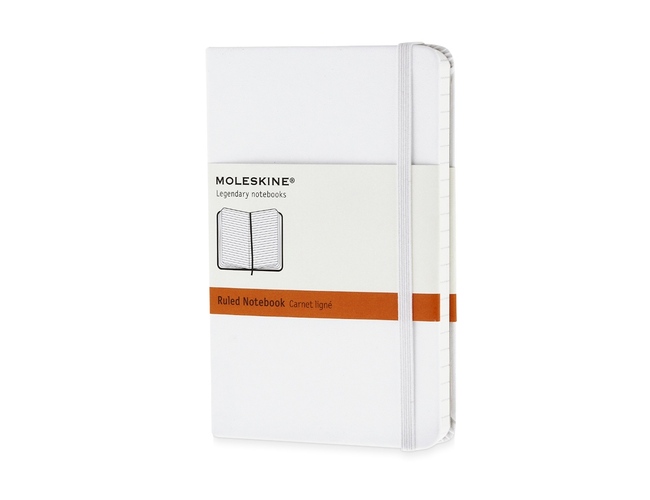 Записная книжка А6 (Pocket) Classic (в линейку), белый