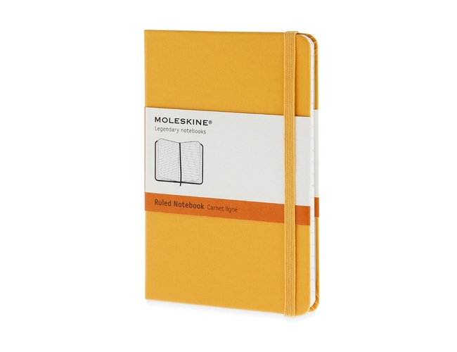 Записная книжка А6 (Pocket) Classic (в линейку), оранжевый
