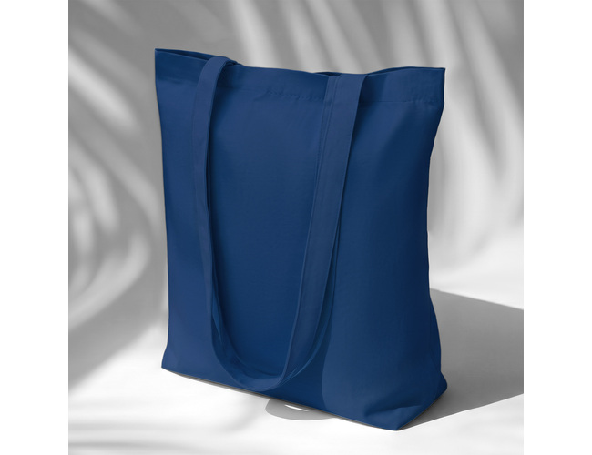 Сумка из плотного хлопка «Carryme 220», 220 г/м2, темно-синий