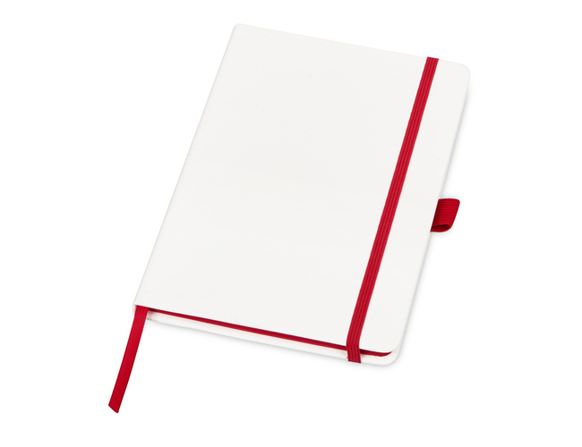 Блокнот A5 «ColorNote White», белый/красный