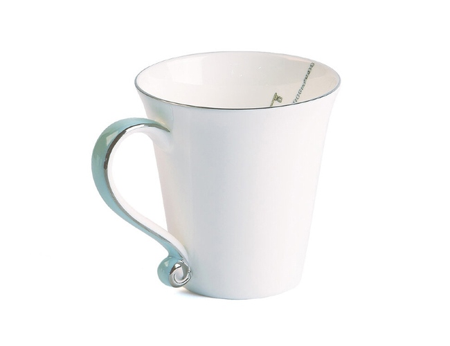 Кружка «CUP ALICE BLU», белый