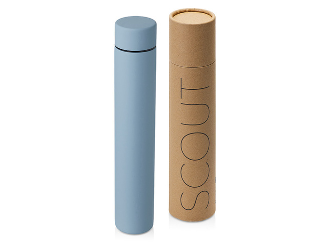 Термос «Scout» soft-touch, антрацит