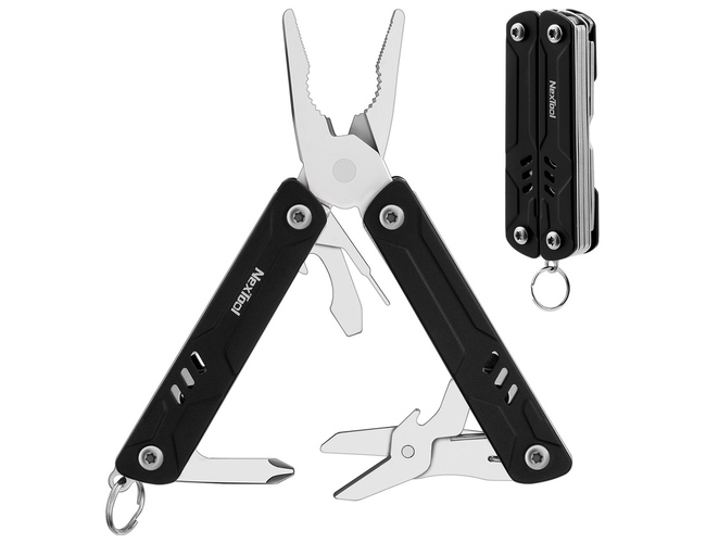 Мультитул NexTool Mini Sailor Pliers Lite, черный