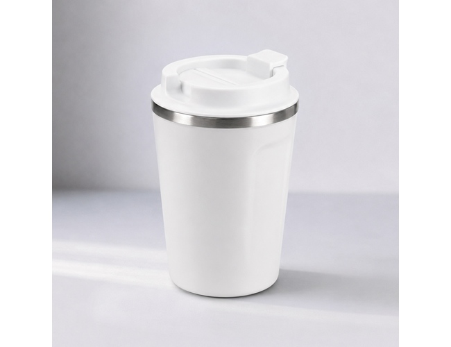 Термокружка «CAFÉ COMPACT», белый