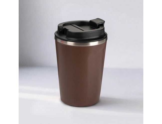 Термокружка «CAFÉ COMPACT», дерево