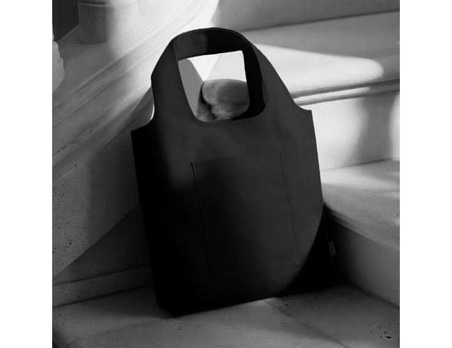 Сумка-шоппер «Vest» из хлопка 340 г/м2, черный