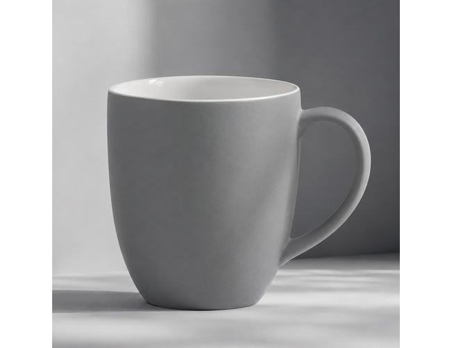Кружка «C1» soft-touch, серый