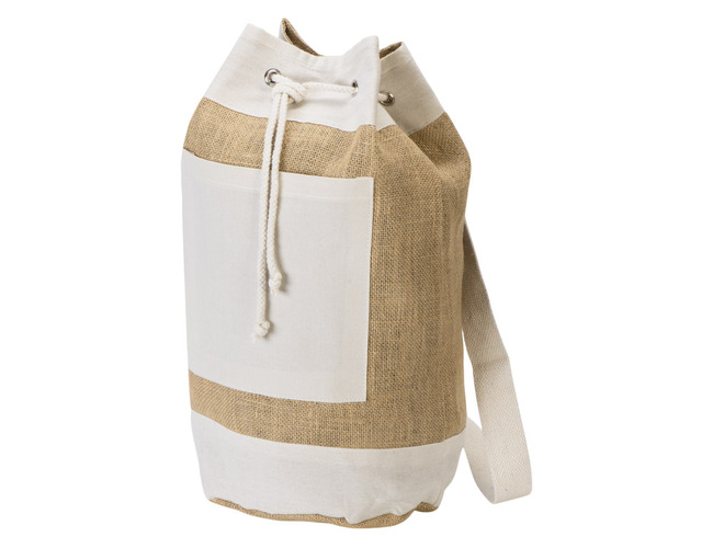 Рюкзак Jute из джута на одной лямке, натуральный