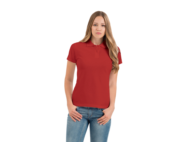 Футболка теннисная женская ID.001/women, красный