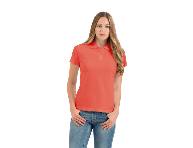Футболка теннисная женская ID.001/women, коралловый