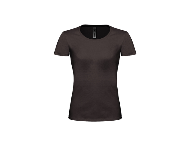 Футболка женская Exact 190 Top/women, черная/black, размер M, черный