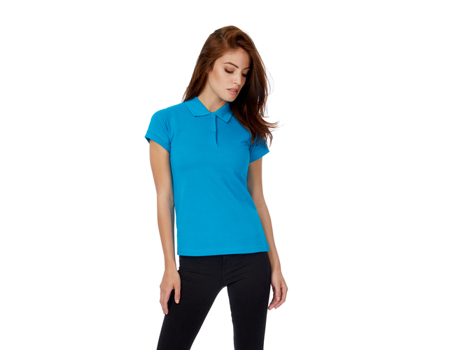 Футболка теннисная женская Safran Pure/women, ярко-бирюзовый